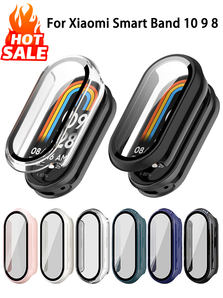 Garmin Smartwatch Accessories - Tempered Glass+PC Case For Xiaomi Mi