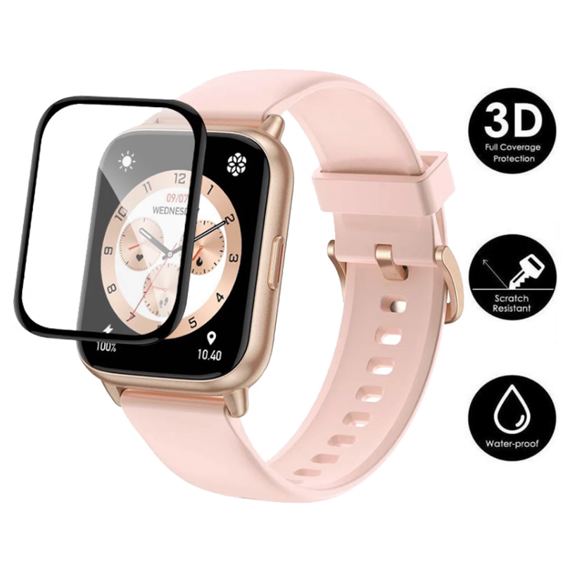 Amazfit Smartwatch Accessories - 3D Curved Soft Edge Clear Protective