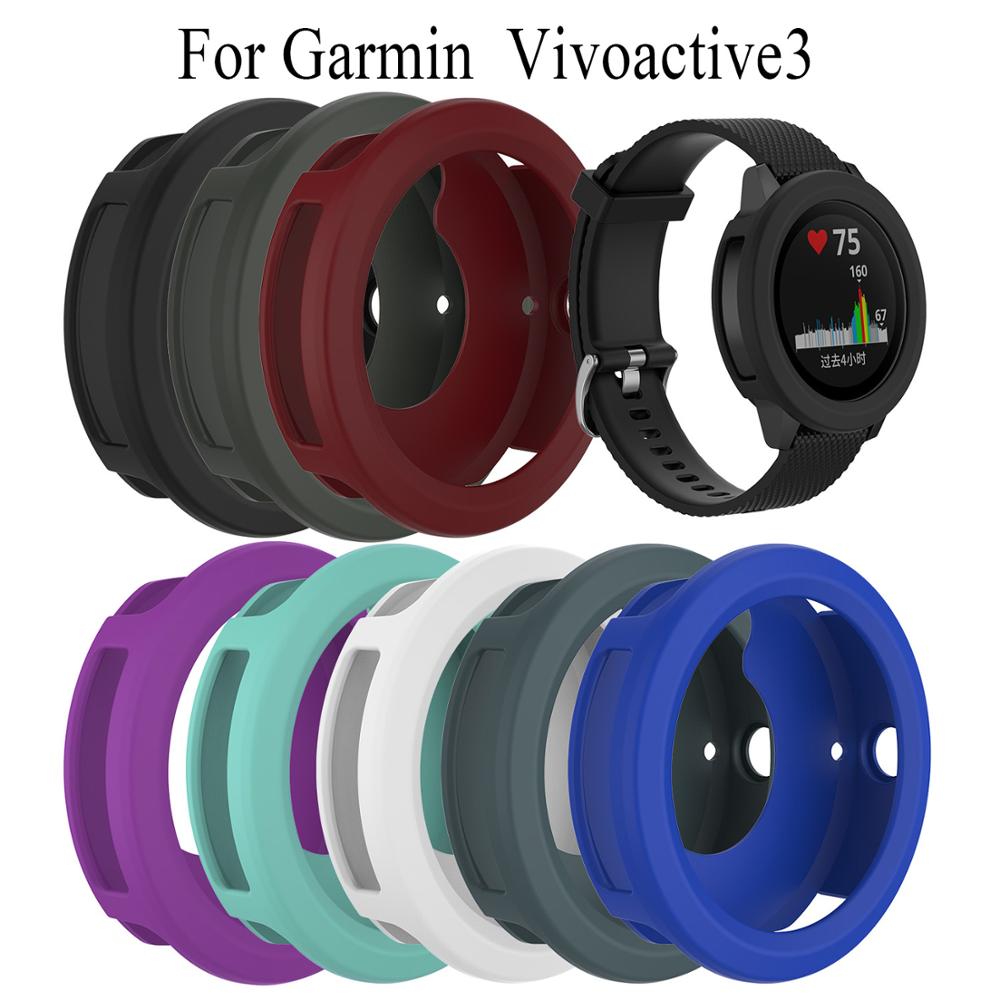 Garmin Smartwatch Accessories - Soft Silicone Smart Watch Ultra-thin Frame