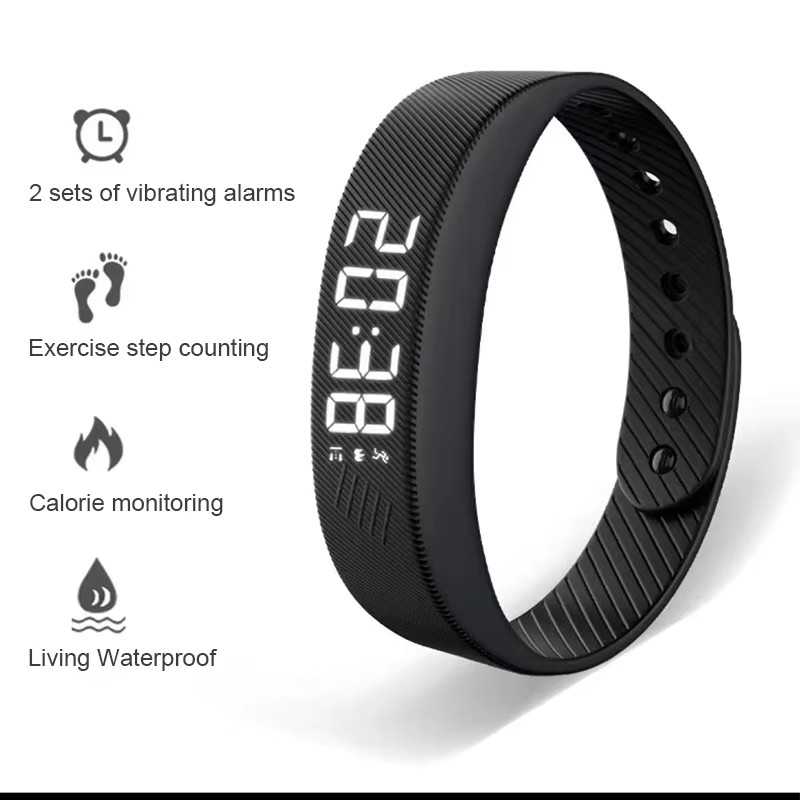 Smart Bracelet LED Digital Wat - Android Smartwatch Accessories recension och pris