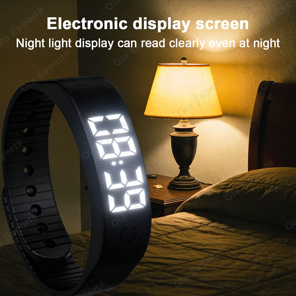 Smart Bracelet LED Digital Wat - Android Smartwatch Accessories recension och pris