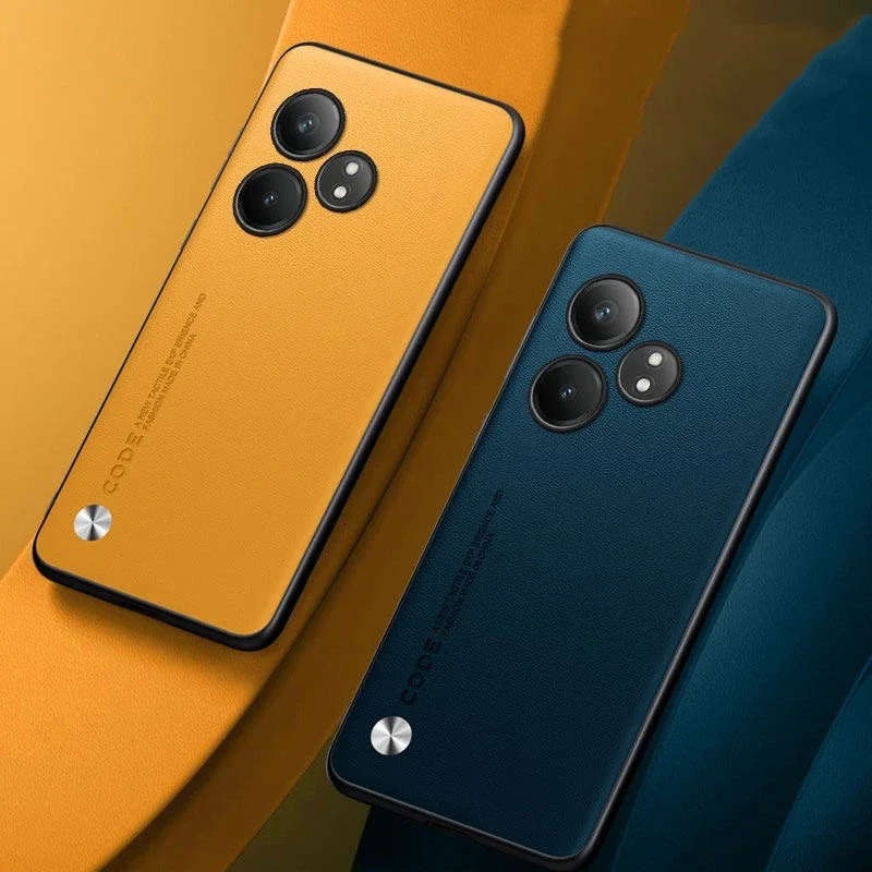 Rugged Leather Case for Realme - Realme Gt 6 recension och pris
