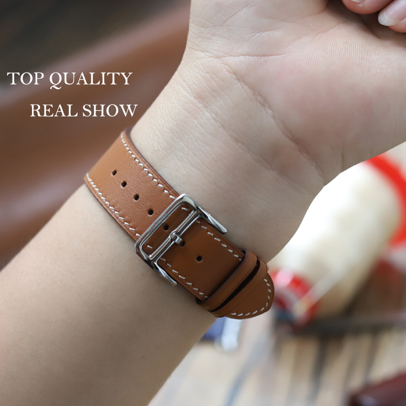 With Gift Box Genuine Leather  - Smartwatch Accessories Shop recension och pris
