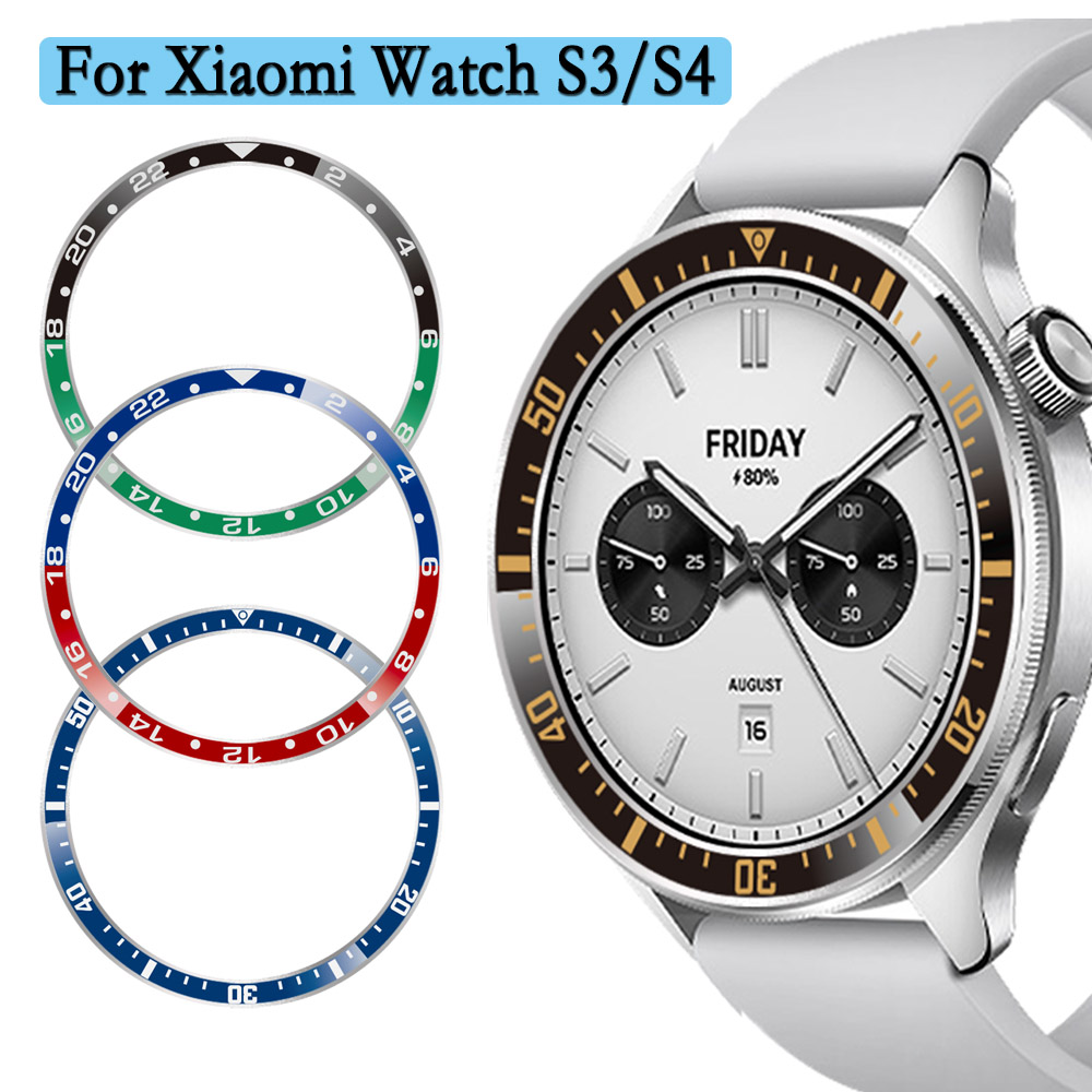 Steel Bezel Rings For Xiaomi W - Xiaomi Smartwatch S4 Accessories recension och pris