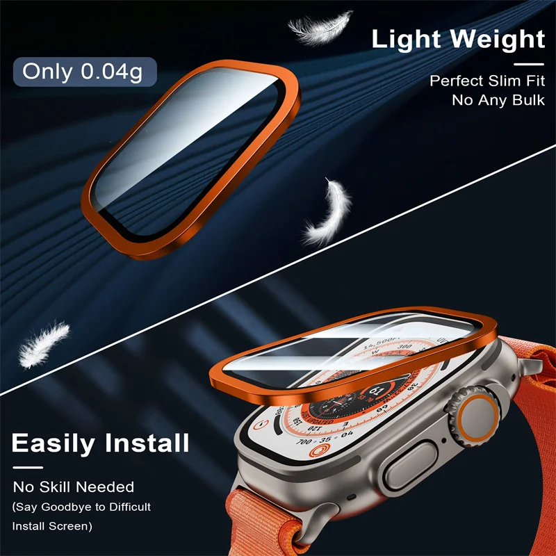 Tempered Glass for Apple Watch - Smartwatch Straps & Accessories recension och pris