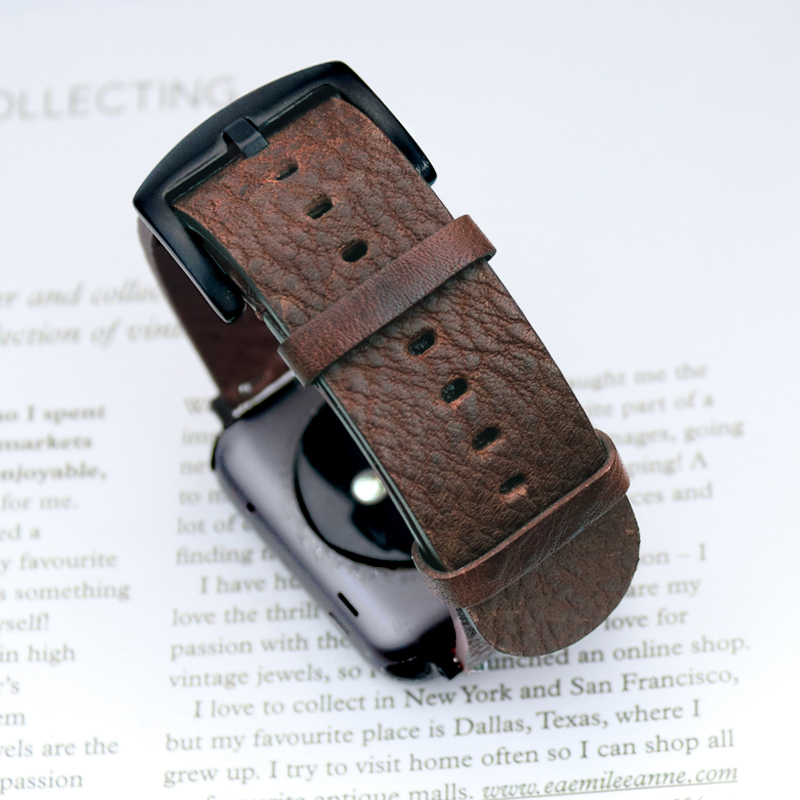 Italian Calfskinl Strap for Ap - Smartwatch Accessories Shop recension och pris