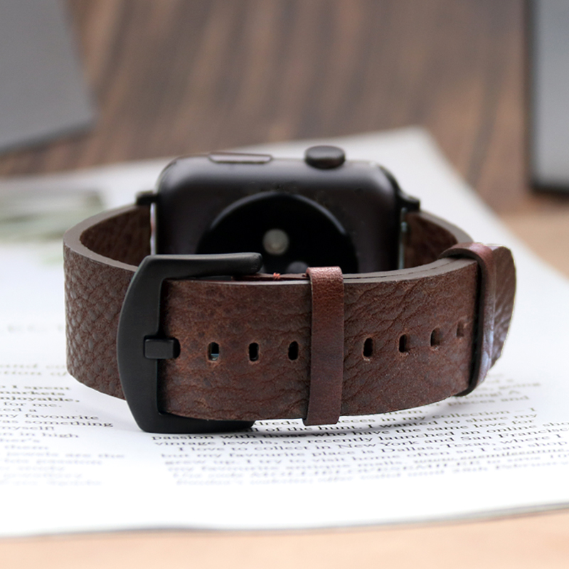 Italian Calfskinl Strap for Ap - Smartwatch Accessories Shop recension och pris
