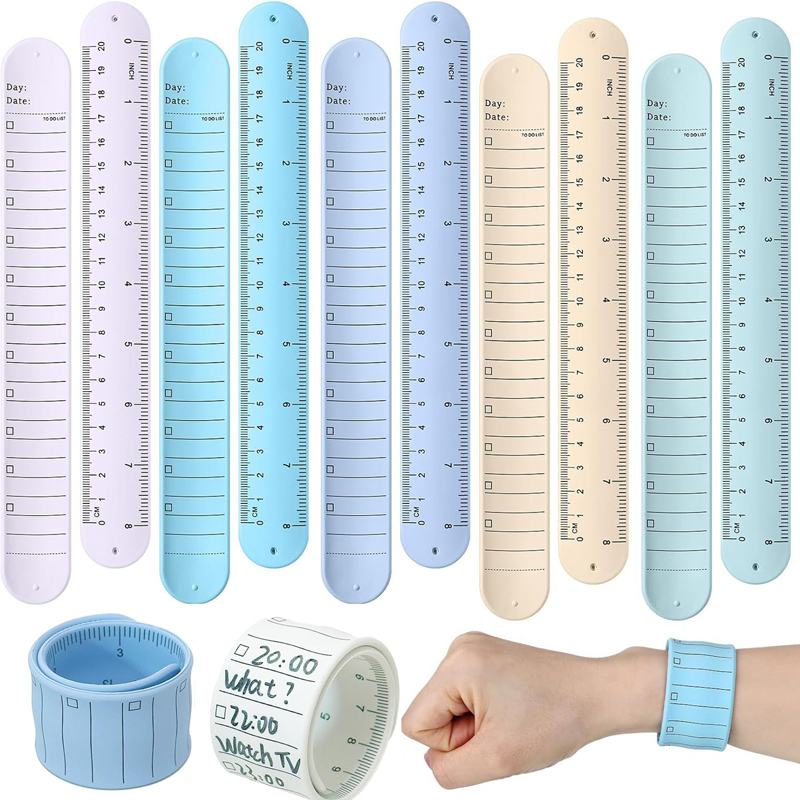 Silicone Wrist Notepad Slap Br - Silicone Band Replacement recension och pris