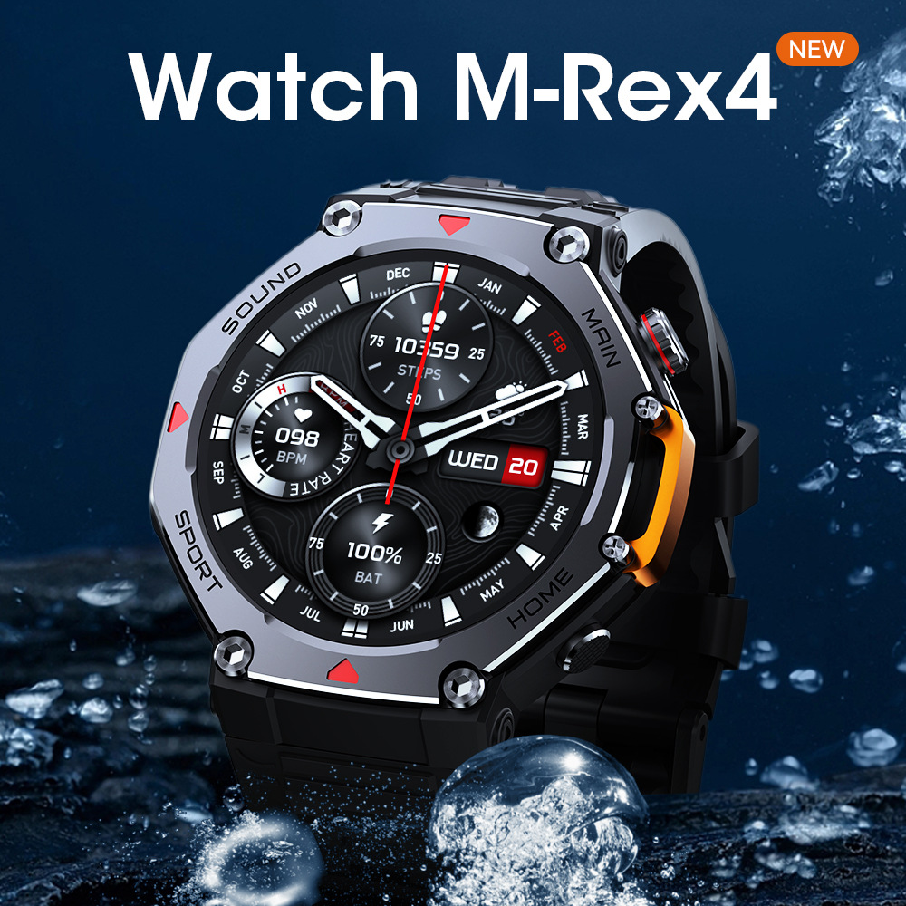 M REX4 Smart Sports Health Wat - Smartwatch M Active recension och pris