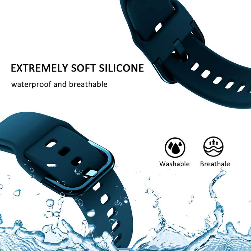 22mm Official Silicone Strap F - Amazfit Smartwatch Accessories recension och pris