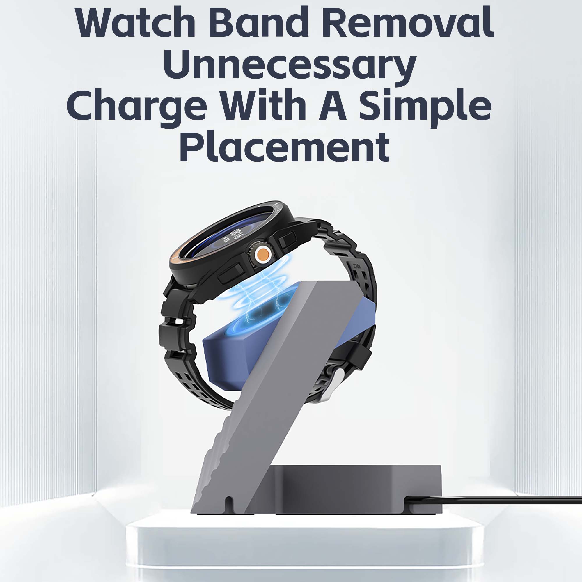 PC Geometric watch stand Dock  - Xiaomi Smartwatch S4 Accessories recension och pris