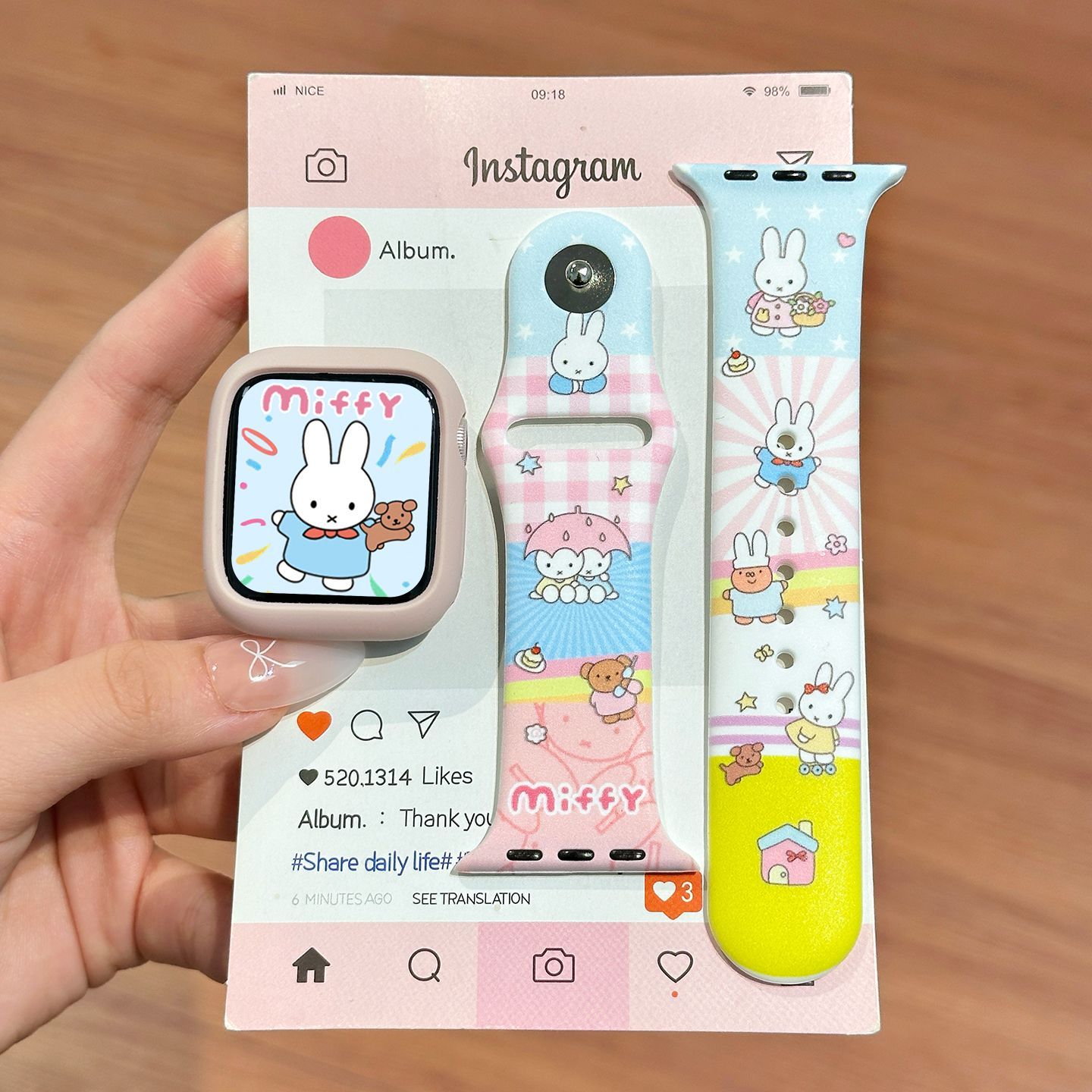 Dopamine Color Miffy Silicone  - Silicone Band Replacement recension och pris