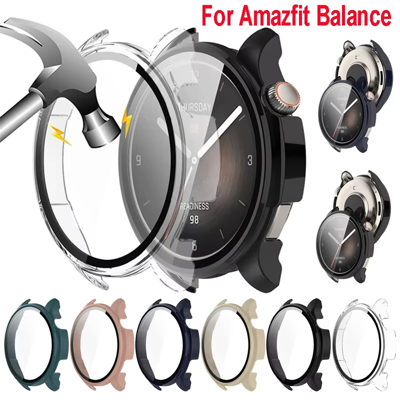 Tempered Glass Case For Amazfi - Amazfit Smartwatch Accessories recension och pris