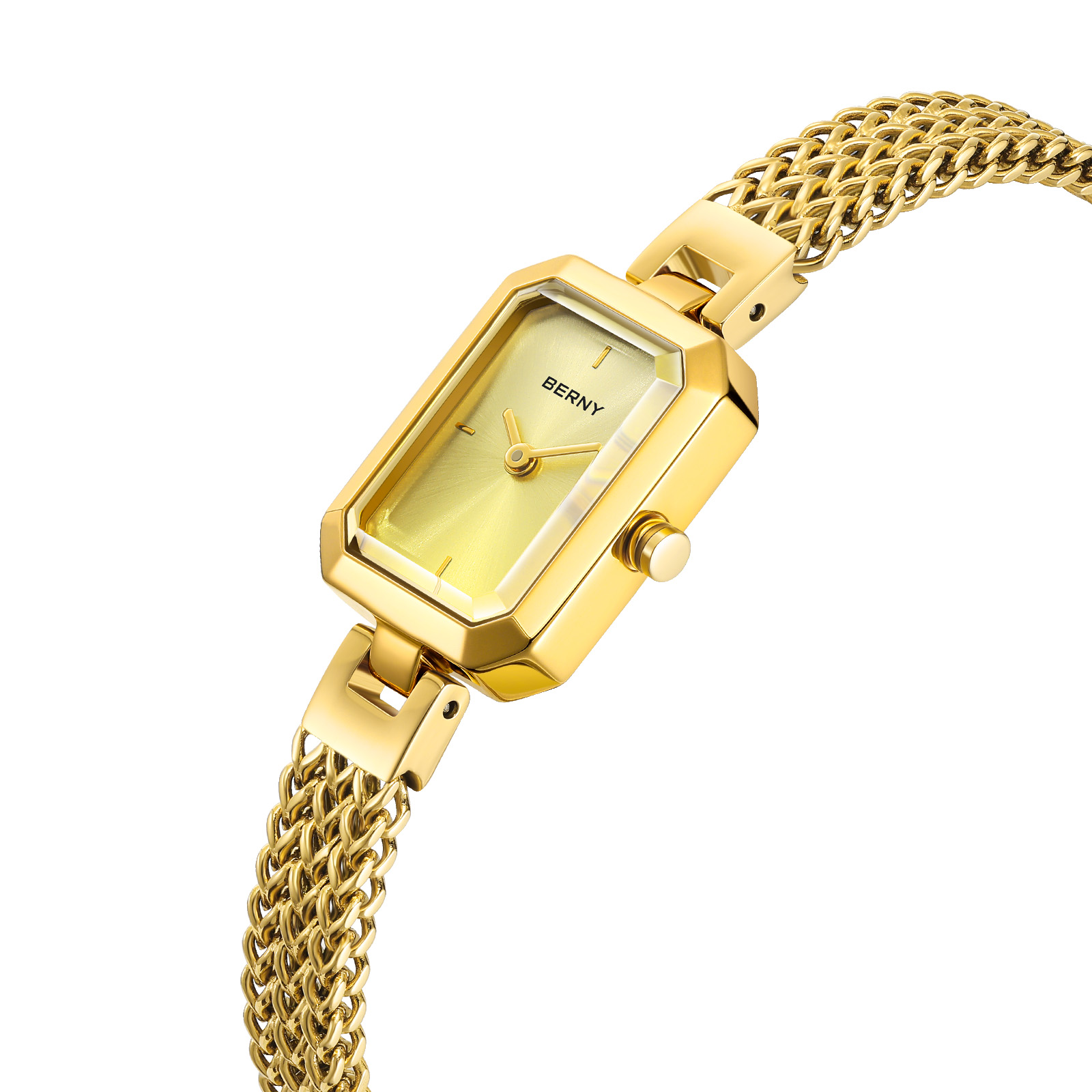 BERNY Gold Watch for Women Min - Accessories With Watch recension och pris