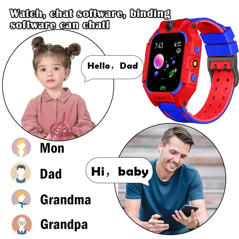 Lenov 5G Child Camera Smart Wa - Android Smartwatch Accessories recension och pris