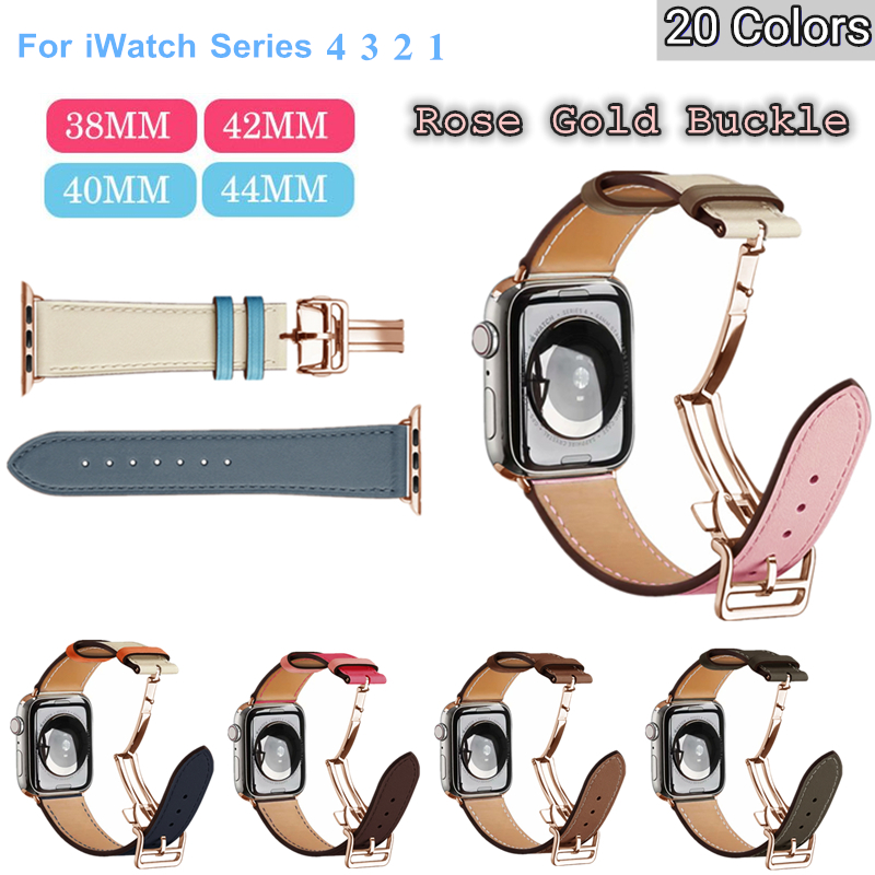 Rose Gold Buckle Strap For App - Smartwatch Accessories Shop recension och pris