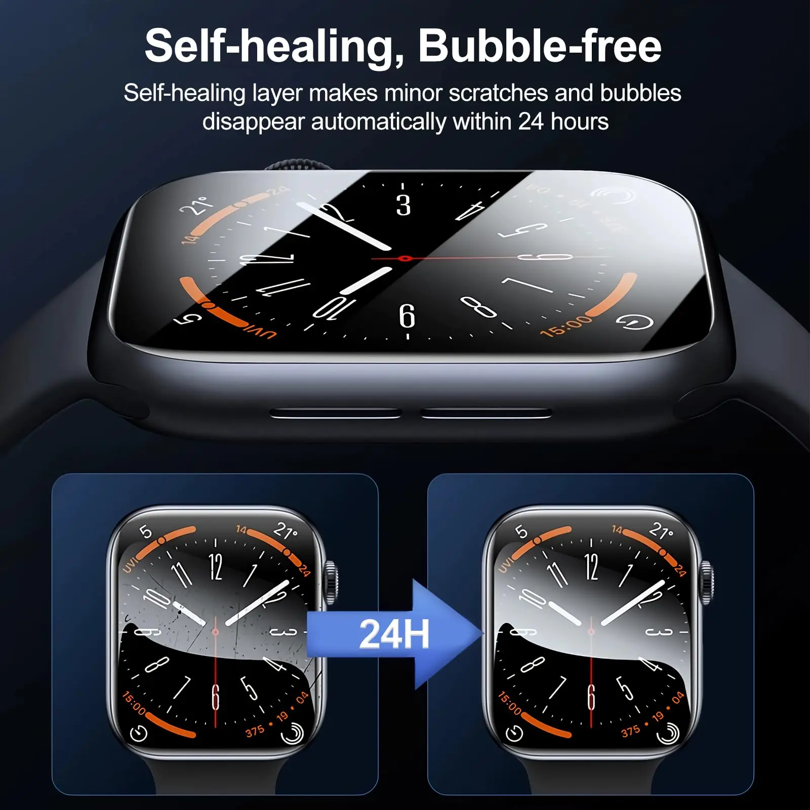 Install Tray Screen Protector  - Watch Case Bumper recension och pris
